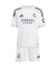 Günstige Real Madrid Kylian Mbappe #9 Heimtrikotsatz Kinder 2025-26 Kurzarm (+ Kurze Hosen)
